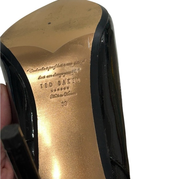 Ted Baker London Black Patent Heels - Picture 10 of 13